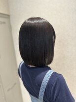 カナモロカ(CANAMO ROCA)&nbsp;ボブ/切りっぱなし/縮毛矯正／酸性ストレート