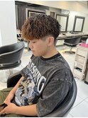 ツイストスパイラルパーマ メンズパーマ メンズサロン 横浜