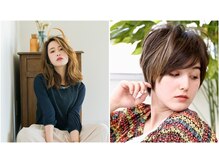 ワタシ(watasi)の雰囲気（ナチュラルドライカットで動きを出したり収めたり自由自在に♪）