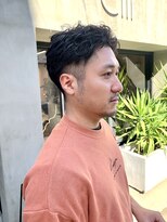 シー(Ciii)&nbsp;stylist イケダ guest snap 　ニュアンスパーマ　メンズ