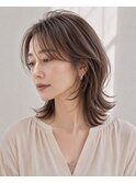 白髪ぼかし脱白髪染め大人レイヤー40代50代60代