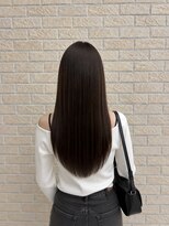 プロデュース 陽光台店(Produce)&nbsp;【髪質改善カラー】思わず触れたくなるツヤ髪ロング