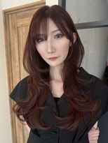 エトワ 中央店(etoi) 大分韓国かき上げレイヤーカット大人レイヤー顔まわりレイヤー