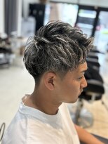 シャルム(Charm)&nbsp;【ワンカールパーマ、ホワイトメッシュ】