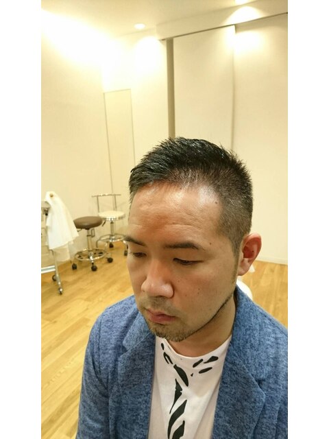 stylist井田が作る ちょいワルNEO震災刈りスタイリング無しでok