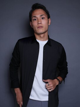 ビート バーバーショップ 大阪駅前第3ビル店(BEET BARBERSHOP) メンズショートアップバング【BEET】