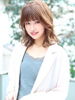 グランド(GRAND)&nbsp;ミディアム20代30代40代50代ストレートレイヤー前髪なし表参道