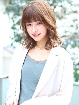 グランド(GRAND) ミディアム20代30代40代50代ストレートレイヤー前髪なし表参道