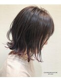 外ハネボブ☆裾カラー