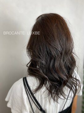 ラトリエ ブロカント 立川北口店(L'atelier BROCANTE) 透明感 くすみカラー  シースルーバング