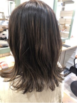 リーフ ヘアアンドリラクーゼーション(Leaf hair&relaxation) グレージュハイライト☆