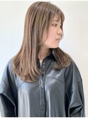 【FOLK】ナチュラルロング♪くすみカラーライトアッシュブラウン