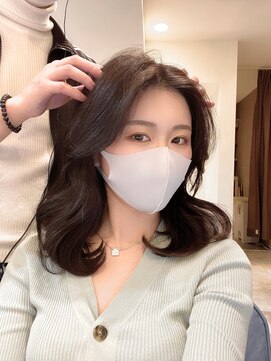 ジーナ 名駅(XENA.) 《xena》韓国カットたぷっと感ボブ☆くびれヘア