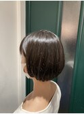 夏っぽショートボブ