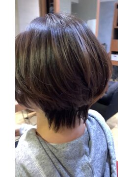 ヘアサロン アティリー(Hair Salon Attirer) 西梅田/ボブ/グレーベージュ/白髪ぼかし【Attirer飯田裕之】