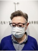 【ダンディメンズ】サイドパートツーブロックスタイル