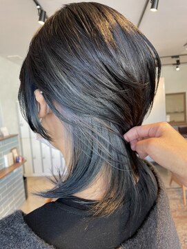 ディードア ヘア ヴィジョン(Ddoor hair vision) ウルフ×インナーカラー