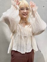 ゲーム 吉祥寺店(GAME)&nbsp;ミルクティーベージュ/ダブルカラー/ケアブリーチ/髪質改善/原宿