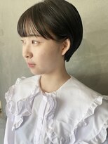 イデア(idea) 【マッシュショート×高校生カット】ヘアスナップ・山下