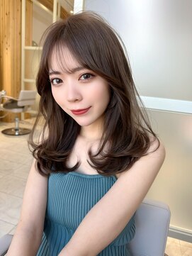 アフロートリノ(AFLOAT Leino) 韓国レイヤーカット　似合わせカット　小顔顔まわり　シースルー