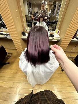 EM美容室 10代～30代　髪質改善カラー・カラー＋栄養剤