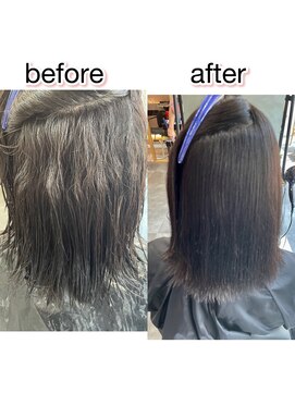 アンジェリカ 鹿児島中央タワー店(ANGELICA) 【武石】★縮毛矯正ナチュラルストレート★