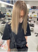 梅田ベージュカラー梅田ミルクティーカラー梅田グレージュ
