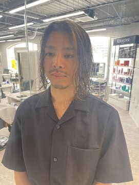 リミットバイアフィナー 大宮店(limit by Afinar) ハイライト×メンズミディアムツイスパ