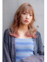 ヴァンカウンシル 清須店(VANCOUNCIL) ハイトーンベージュ×ピンク裾カラー