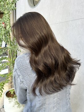 ハグ 横浜(HUG) natural brown beige highlight
