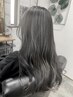 《外国人風》カット＋ハイライトカラー＋トリートメント　￥18700