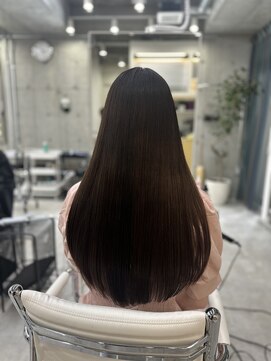 ディジョン(Dijon) 韓国顔まわりレイヤーカットグレージュオリーブベージュブラウン