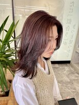 リトバイプティパ(Lit by petit-pas) ふんわりレイヤー◎ラベンダーカラー