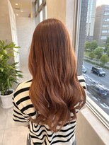 エレノア 枚方(Eleanor)&nbsp;オレンジベージュ×艶巻き☆ SHIZUKU