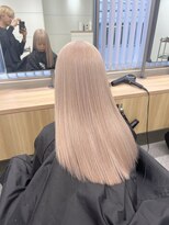 ペレ 渋谷(PELE)&nbsp;前髪/アンブレラカラー/こなれミディ/イメチェン/ウェーブパーマ