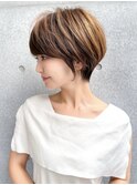 ショートヘア/大人ショート/ショートボブ/30代40代50代/表参道