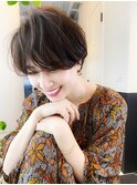 【似合わせ】小顔ショート/フェザーショート/ショートボブ