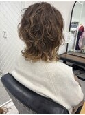 ゆるウェーブ/ミディアムウルフレイヤー