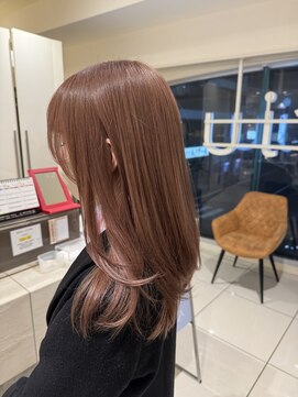 マージュ ギンザ(marju GINZA) ☆透明感ブリーチカラー　ピンクベージュ