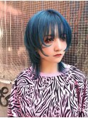 ウルフカット/レイヤーカット/ブリーチ/髪質改善[渋谷/原宿]