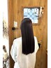 【リピーター様】前髪縮毛＋カット　￥8000