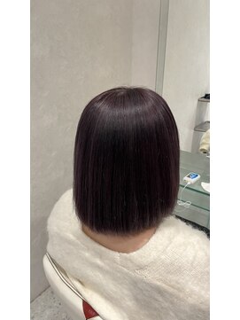 アース 今池店(HAIR&MAKE EARTH) ボブ×ワインレッド