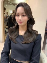 ユニ 表参道(uni) #80/くびれヘア/アプリコットオレンジ/ハイライトカラー/表参道