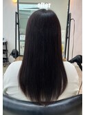 髪質改善ストレート
