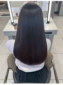 韓国 レイヤーカット ブリーチ ダブルカラー 髪質改善