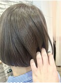  ブリーチなし！アッシュベージュ