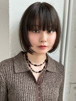 アルテペロ(arte pelo)&nbsp;【artepelo】まろやかブラウン×ミニボブでつくる上品ヘア