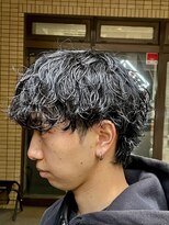 スウェル 柏店(Swell)&nbsp;MEN’S HAIR/サーフカール/刈り上げセンターパート/○○○○