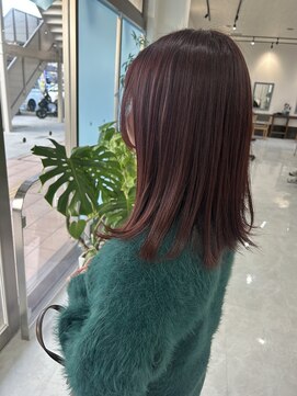 エミュ(emu.) ツヤ感増し増し◎レッドブラウン