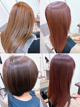 ルミエールイリゼ 城陽店(Lumiere Irisee) 20代30代大人可愛い髪質改善ストレート艶感ミルクティーベージュ